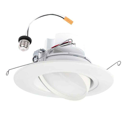 HALO RA 5/6 in. Integrated LED Recessed Light Trim 600 Lumens/1000 Lumens