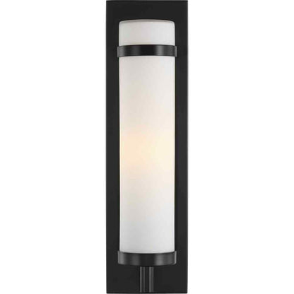 Progress Lighting Hartwick 1-Light Black Wall Sconce