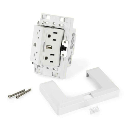 theOUTlet USB - 15 Amp 125 Volt Permanent Outlet Extende
