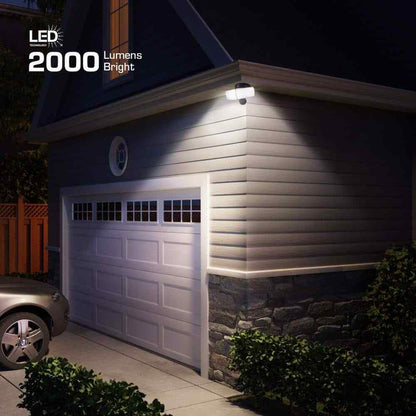Defiant MaxDetect 240-Degree Motion Activated Wired Outdoor Security Flood Light