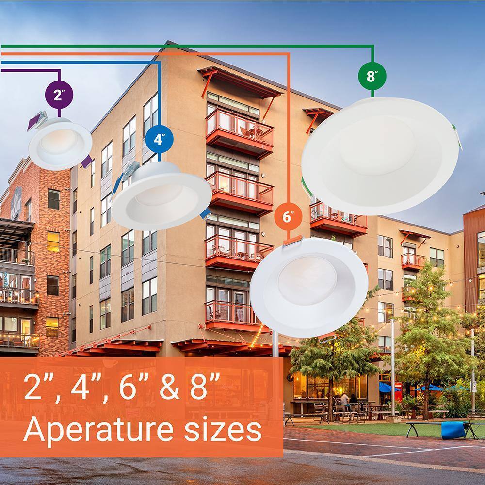 HALO LCR6 Series 6 in. Integrated LED Recessed Retrofit LED Module