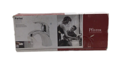 Pfister Parisa 4 in. Centerset Single-Handle Bathroom Faucet in Polished Chrome