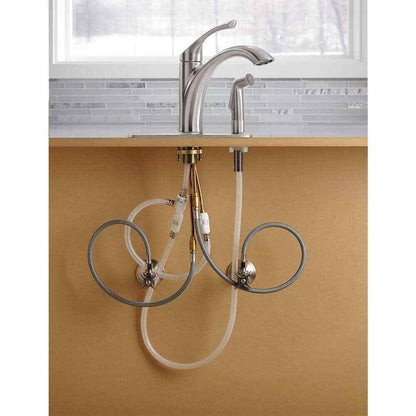 KOHLER Mistos Single-Handle Standard Kitchen Faucet w/ Side Sprayer