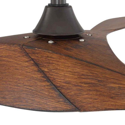 Home Decorators Wesley 52 in. Indoor/Outdoor Rubbed Bronze DC Motor Ceiling Fan