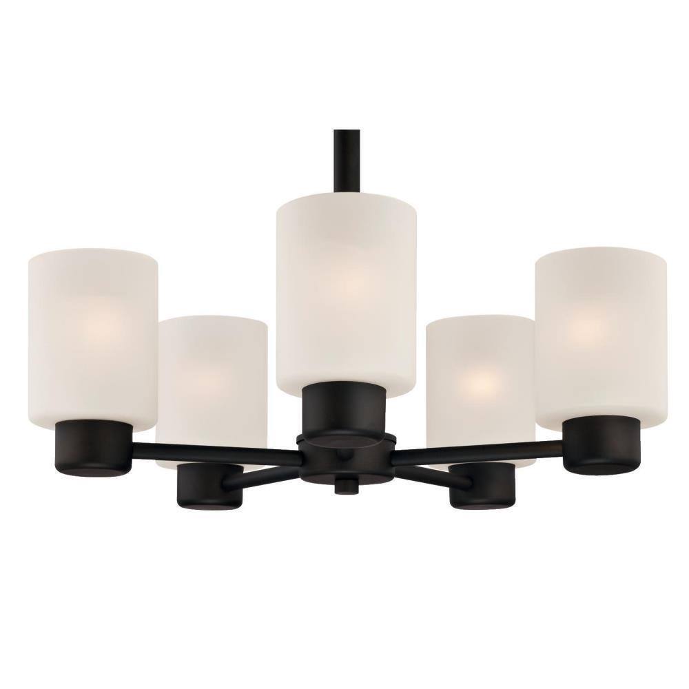 Westinghouse Sylvestre 5-Light Oil Rubbed Bronze Chandelier