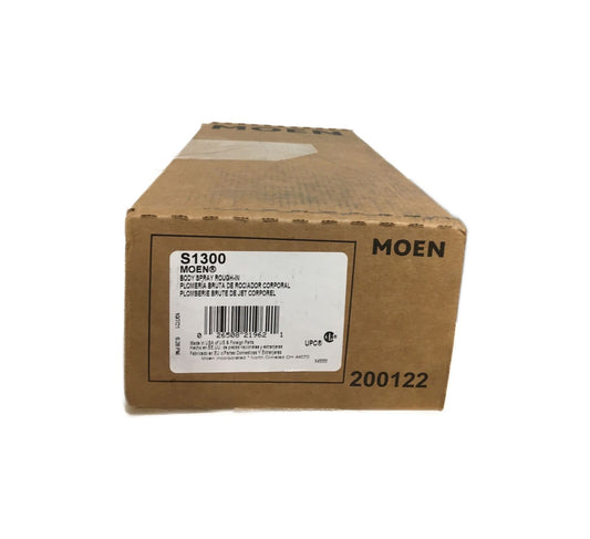 MOEN Rough-in Body Spray Valve - 1/2 in. IPS/CC Connection S1300