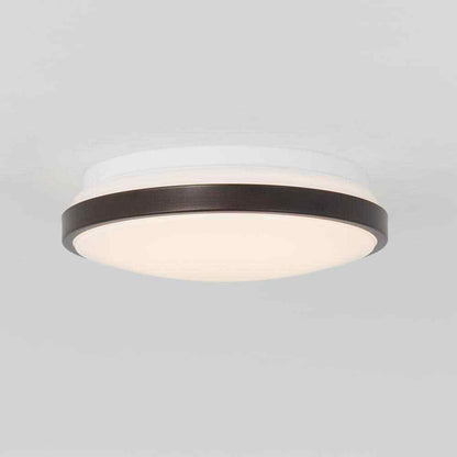 Artika Orion 12 in. 1-Light Bronze Integrated LED Flush Mount Ceiling Light