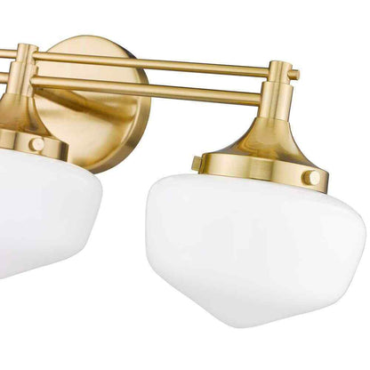 Home Decorators Collection Maybry 3-Light Brushed Gold Vanity Light