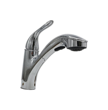 MOEN Brecklyn Single-Handle Pull-Out Sprayer Kitchen Faucet Chrome