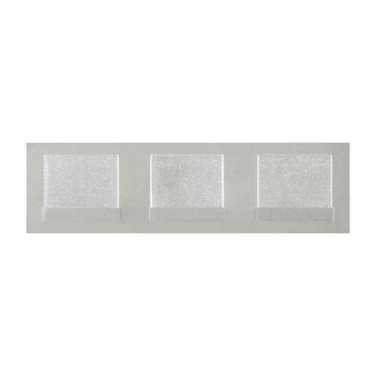 Home Decorators Alberson Brushed Nickel Integrated LED Bathroom Vanity Light Bar