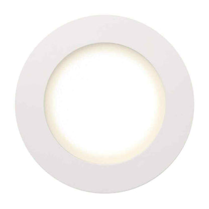 Commercial Electric 6 in. Integrated LED Retrofit White Recessed Light Trim