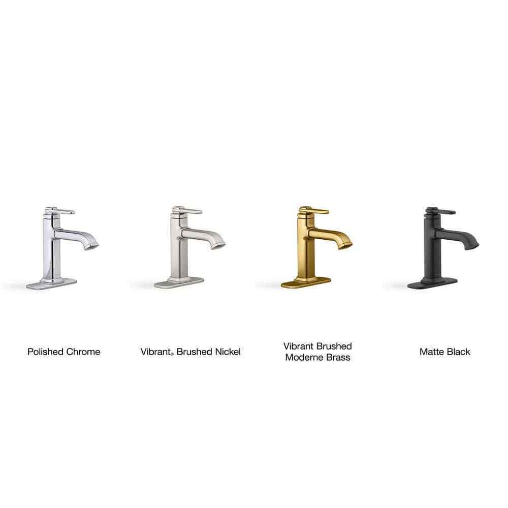 KOHLER Numista Single Hole Single-Handle Bathroom Faucet in Matte Black