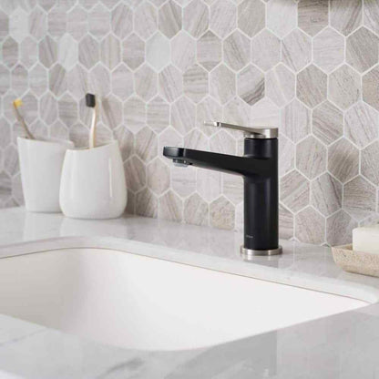KRAUS Indy Single Hole Single-Handle Basin Bathroom Faucet