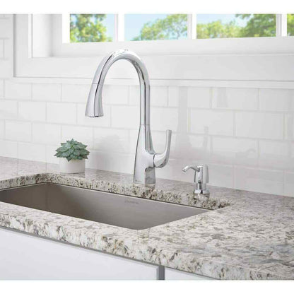 Glacier Bay Calandine Single-Handle Pull-Down Sprayer Kitchen Faucet Chrome