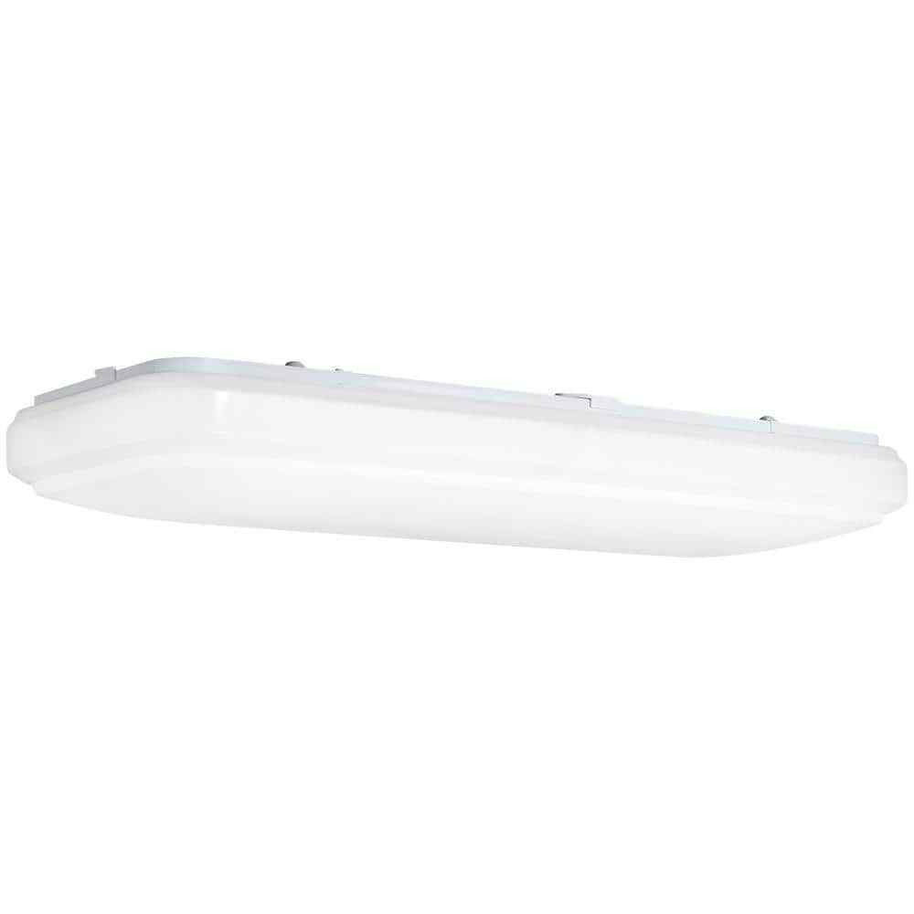 Commercial Electric 2 ft. x 10 in.LED Flush Mount Rectangular Ceiling Light