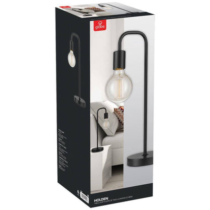 Globe Electric Holden 18 in. Black Table Lamp