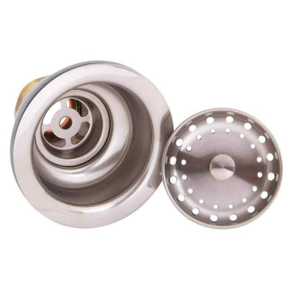 Speakman Stainless Steel and Brass Deep Dish Basket Strainer Assembly