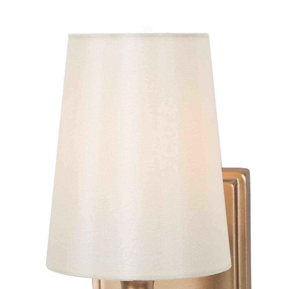 LNC Modern Classic 1-Light Gold Wall Sconce Powder Room Bathroom Vanity Light