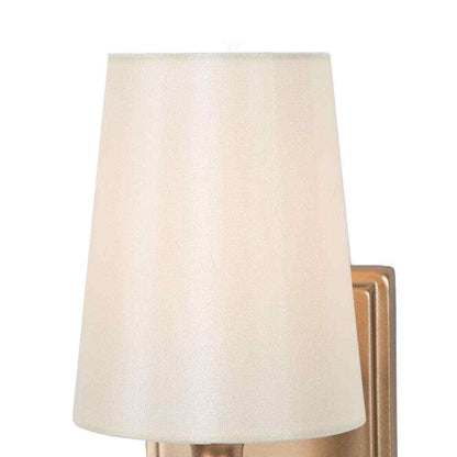 LNC Modern Classic 1-Light Gold Wall Sconce Powder Room Bathroom Vanity Light