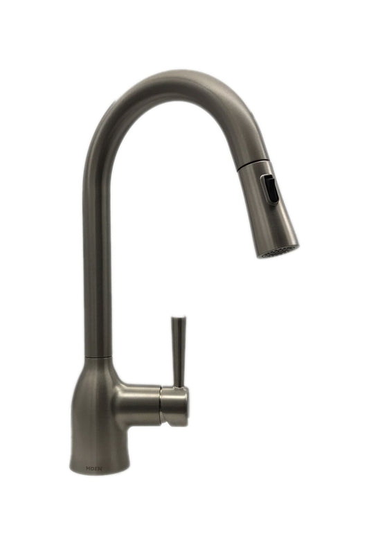 MOEN Adler Single-Handle Pull-Down Sprayer Kitchen Faucet Stainless