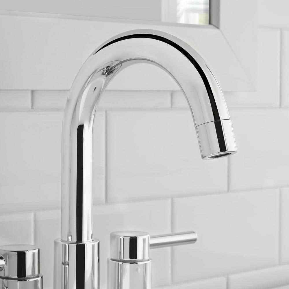 Glacier Bay Dorind 4 in. Centerset High-Arc Bathroom Faucet in Chrome