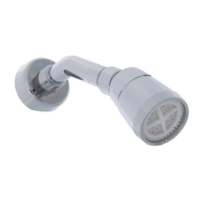 DANCO 1-Spray 2-Handle 8 in. Mobile Home/RV Shower Faucet w/ Arm in Chrome