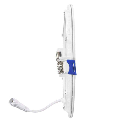 Maxxima 6 in. Slim Round 2700K to 5000K IC Rated Canless Recessed LED Kit
