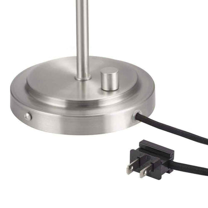 Hampton Bay Ridgeway 1-Light Brushed Nickel Wall Sconce