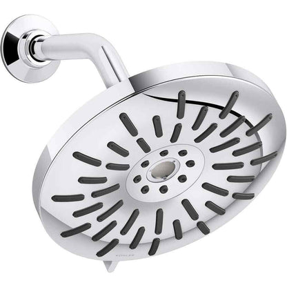 KOHLER Bellerose 3-Spray Patterns 1.75 GPM 8 in. Wall Mount Fixed Shower Head