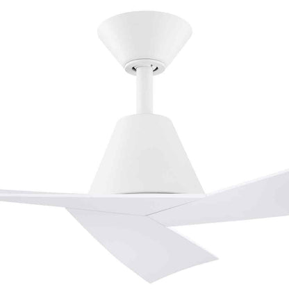 Home Decorators Easton 60 in. Indoor/Outdoor Matte White Ceiling Fan w/Remote