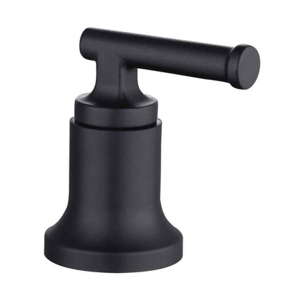 Glacier Bay Oswell 8 in. Widespread Double-Handle Bathroom Faucet in Matte Black