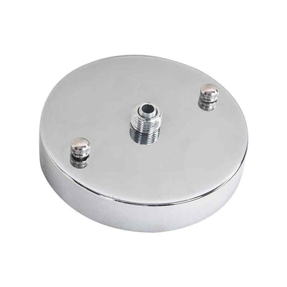 RRTYO Taraji 24.01 in. 8-Light Semi Chrome Semi-Flush Mount