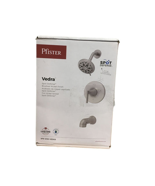 Pfister Vedra Single-Handle 3-Spray Tub and Shower Faucet in Brushed Nickel
