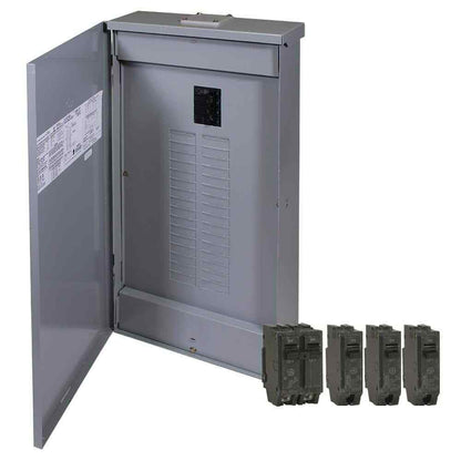 GE 200 Amp 32-Space 64-Circuit Main Breaker Outdoor Load Center Contractor Kit