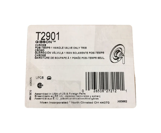 MOEN Gibson Single-Handle Posi-Temp  Faucet Trim Kit Chrome Valve not included