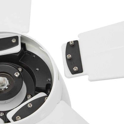 Home Decorators Arleigh 44 in. LED Outdoor White Ceiling Fan w/ Light