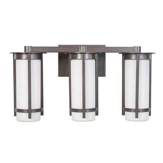 Eglo Truxton 20.39 in. 3-Light Graphite Vanity Light 203121A