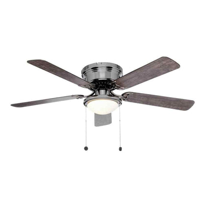 Hugger 52 in. LED Gunmetal Ceiling Fan AL383LED-GM