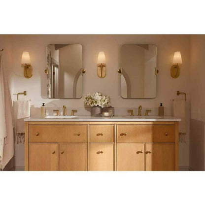 KOHLER Kernen By Studio McGee One-Light Brushed Moderne Brass Wall Sconce