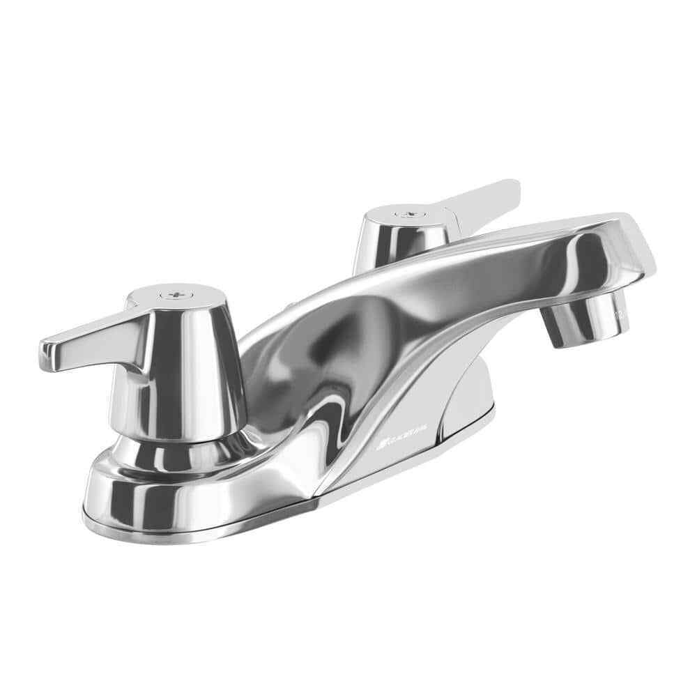 Glacier Bay Aragon 4 in. 2-Handle Low-Arc Bathroom Faucet without Pop-Up Drain