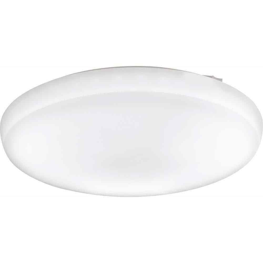 Lithonia Lighting Low Profile Round 20 in. White LED Flush Mount Light Fixture