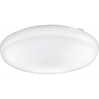 Lithonia Lighting Low Profile Round 20 in. White LED Flush Mount Light Fixture