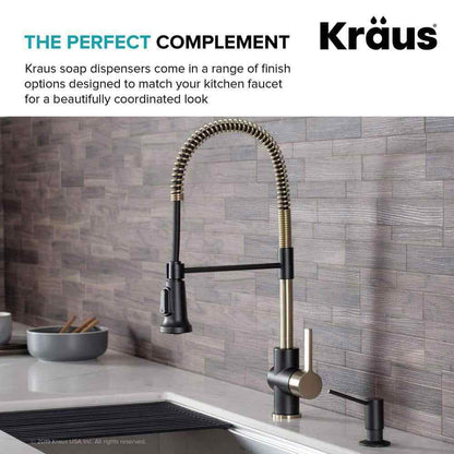 KRAUS Kitchen Soap and Lotion Dispenser in Stainless Steel KSD-41SS