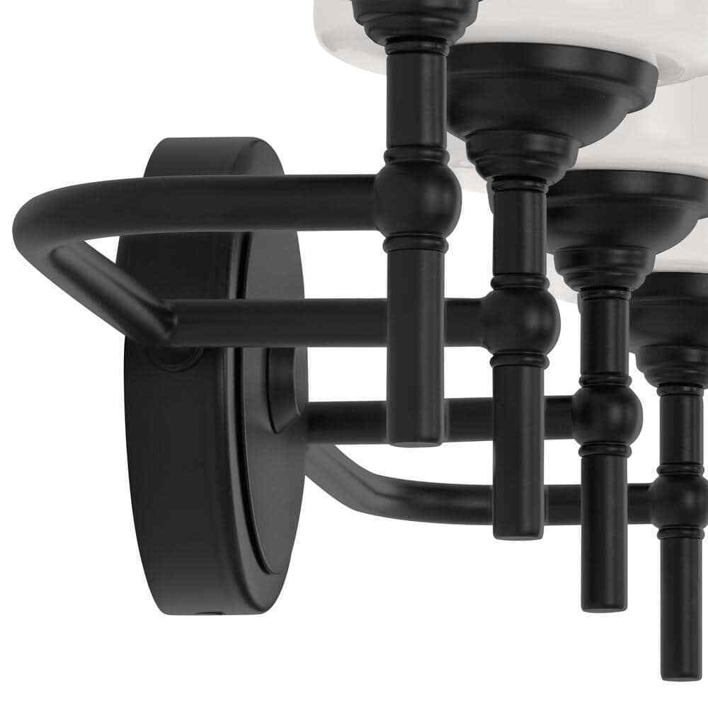 Home Decorators Collection Ayelen 25 in. 4-Light Black Vanity Light 39343-HBBO