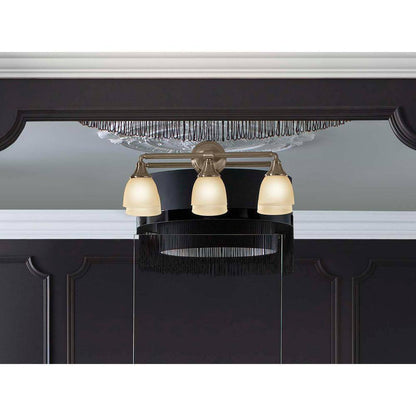 KOHLER Devonshire 3 Light Polished Chrome Indoor Bathroom Vanity Light Fixture