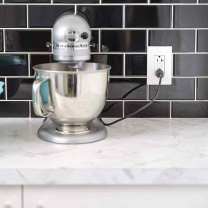 Legrand radiant with Netatmo 20 Amp Decorator Duplex Smart Outlet White
