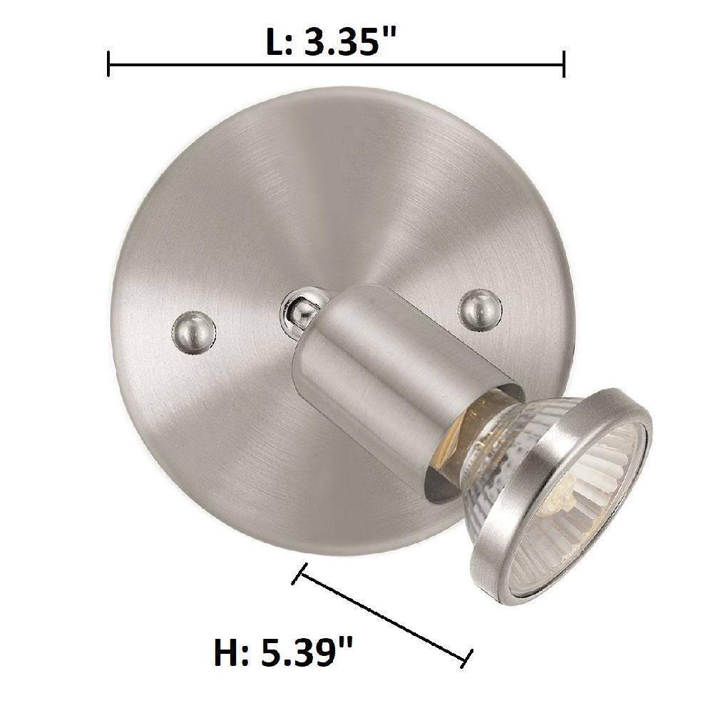 Eglo Buzz 1-Light Matte Nickel Wall Track Light Dimmable