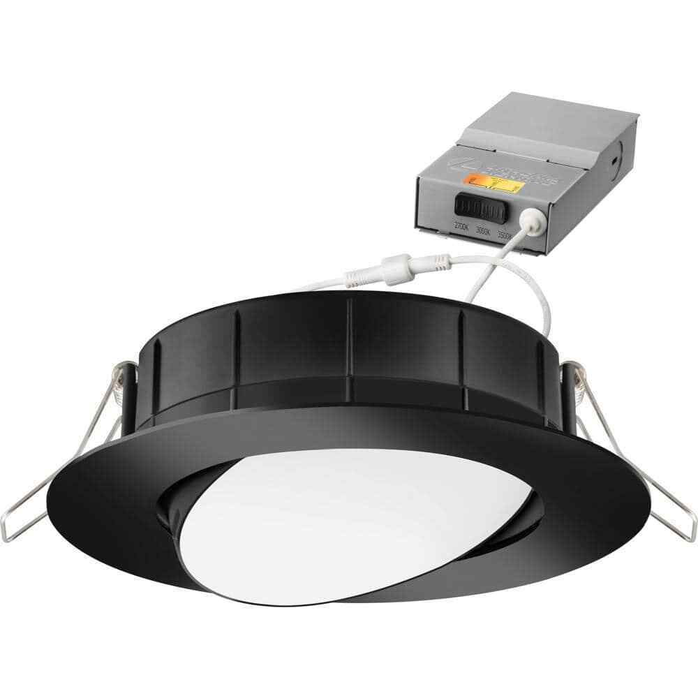 Lithonia Lighting 4 in. Selectable Color Temperature Recessed Integrated LED Kit