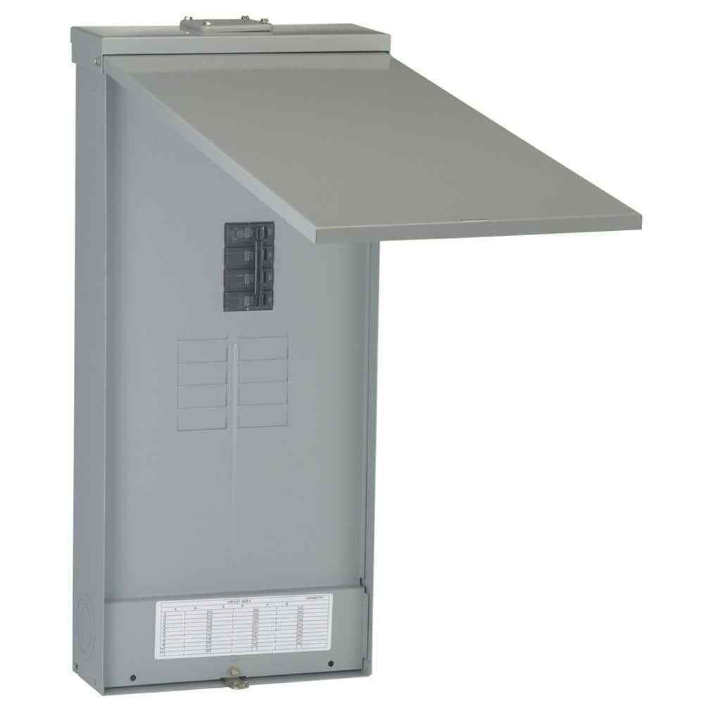 GE PowerMark Gold 150 Amp 8-Space 16-Circuit Load Center Outdoor Breaker Panel