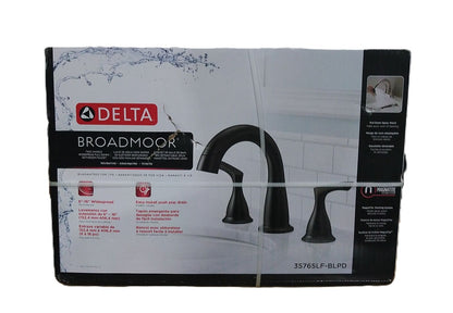 Delta Broadmoor 8 in. Widespread Double Handle Pull-Down Spout Bathroom Faucet